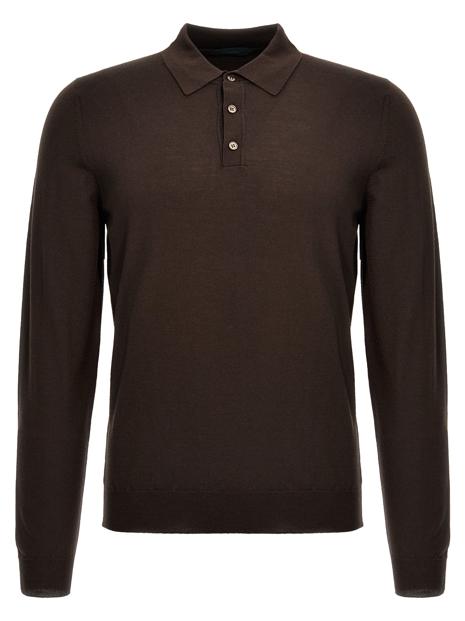 ZANONE KNIT POLO SHIRT