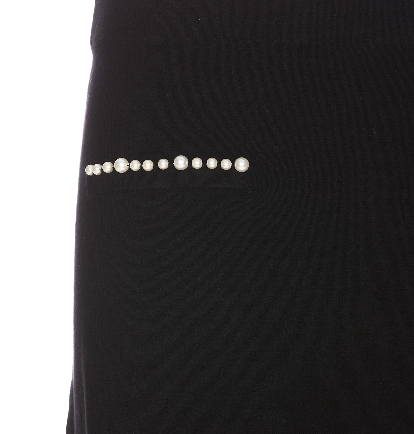 Shop Liu •jo Mini Skirt In Black