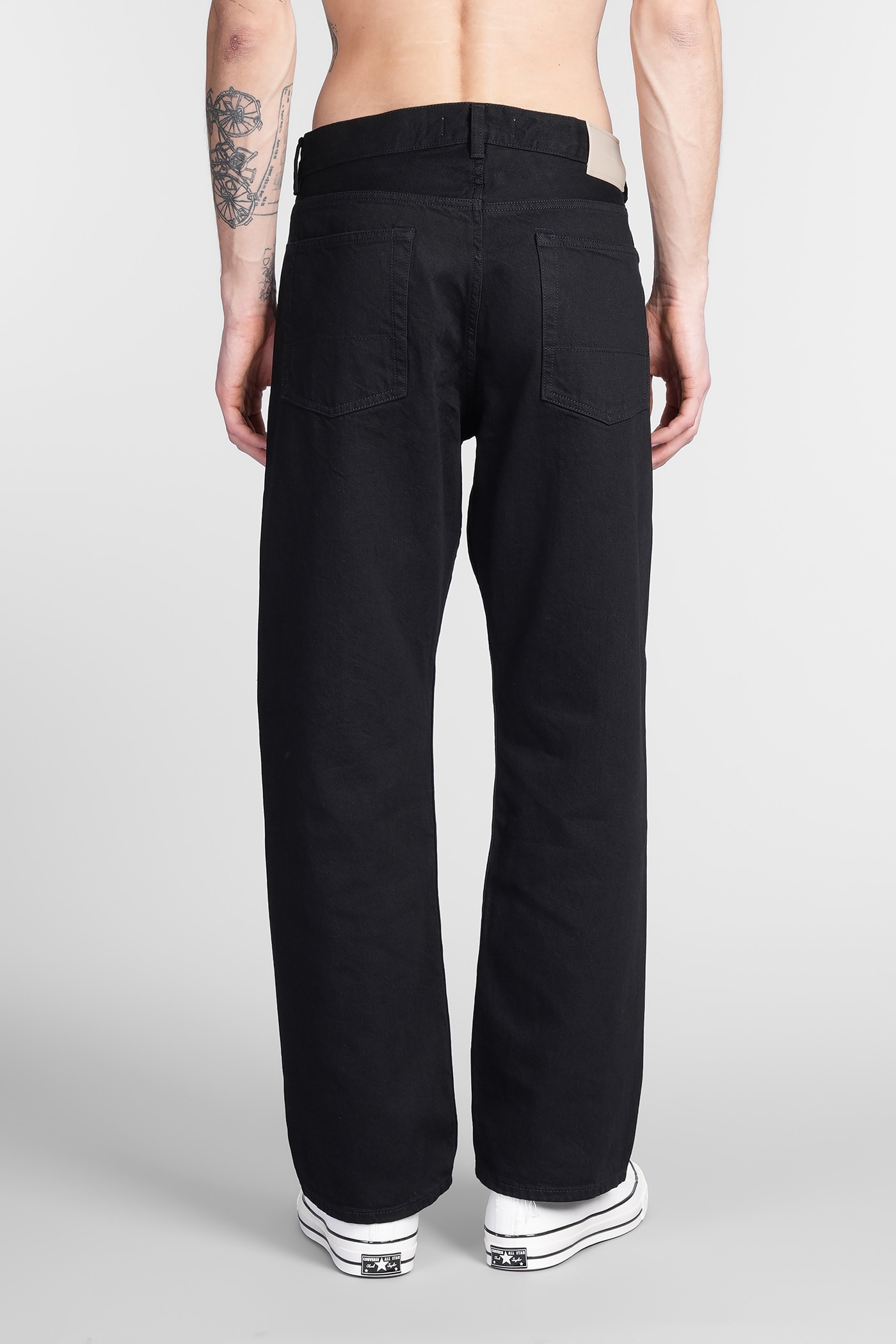 Shop Our Legacy Third Cut Jeans In Black Cotton