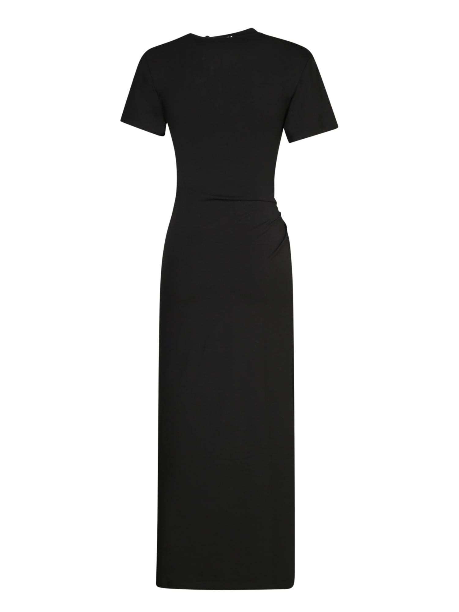 ワンピース RABANNE PIERCING-DETAILED JERSEY LONG DRESS Rabanne Piercing-detailed Cutout Cotton-jersey Maxi Dress In