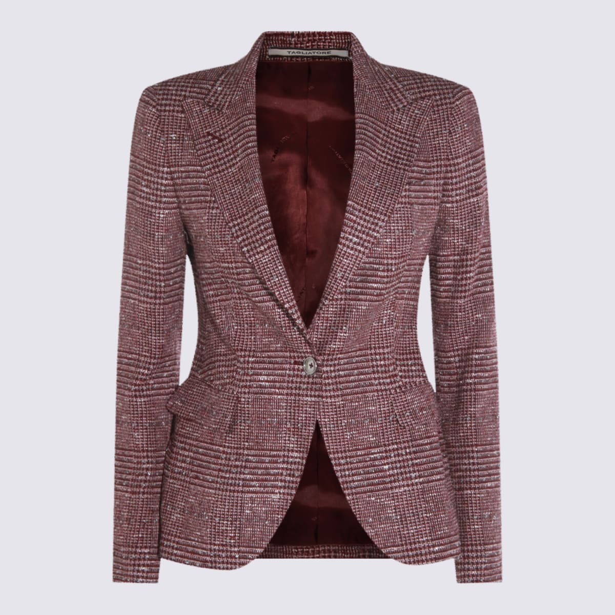 Bordeaux Wool Blazer
