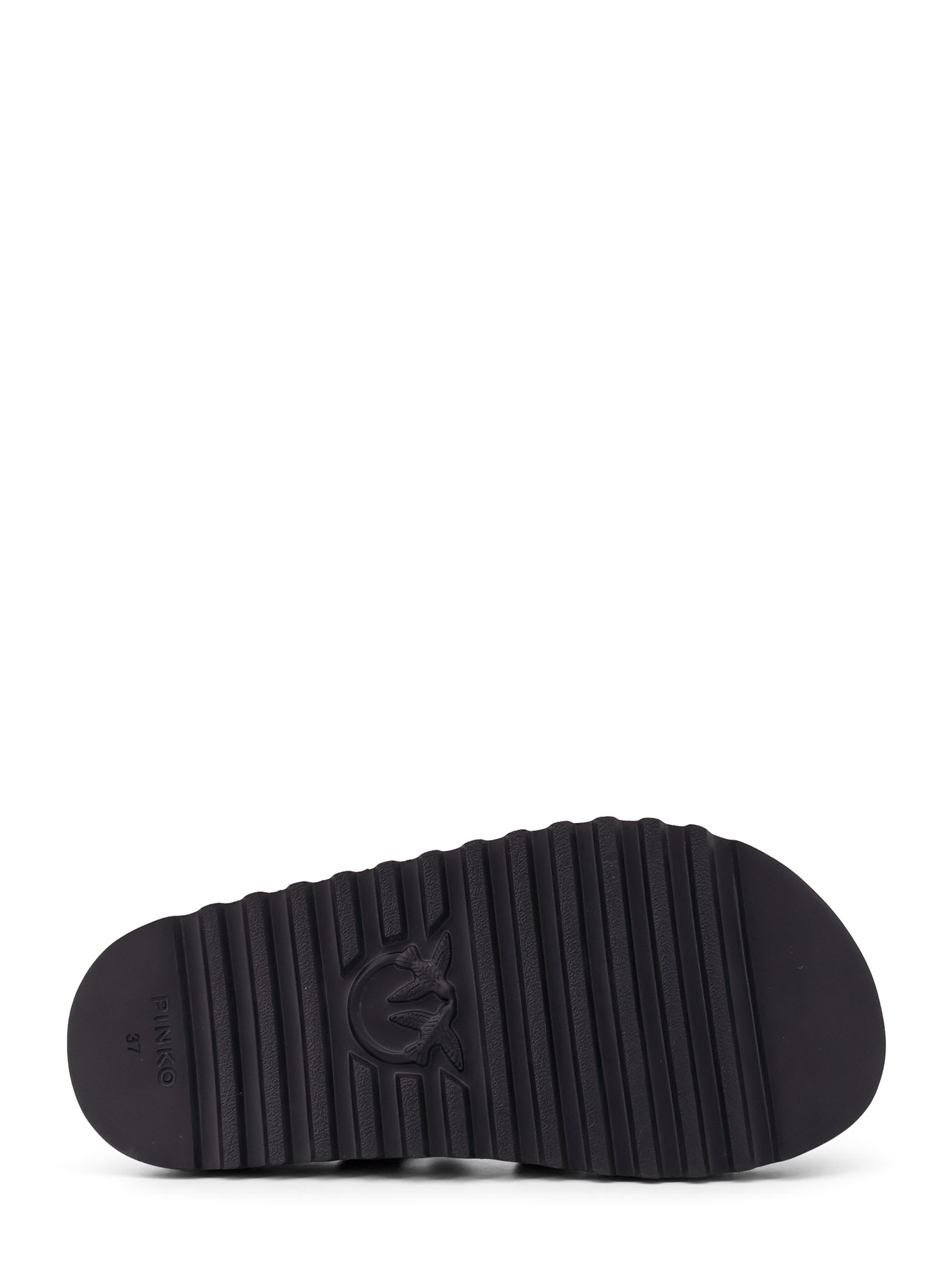 Shop Pinko Kate 02 Sandals In Black