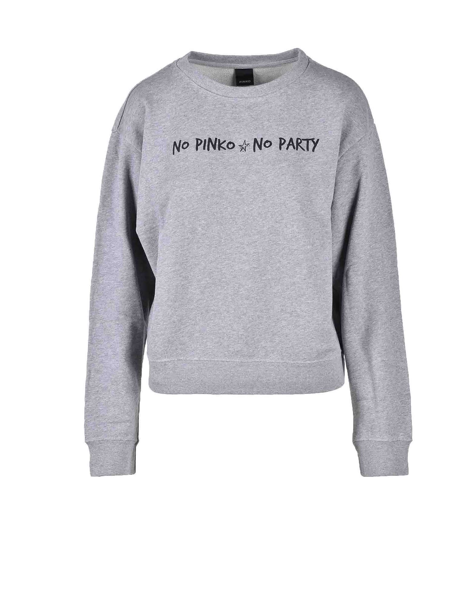Pinko Womens Gray Sweatshirt