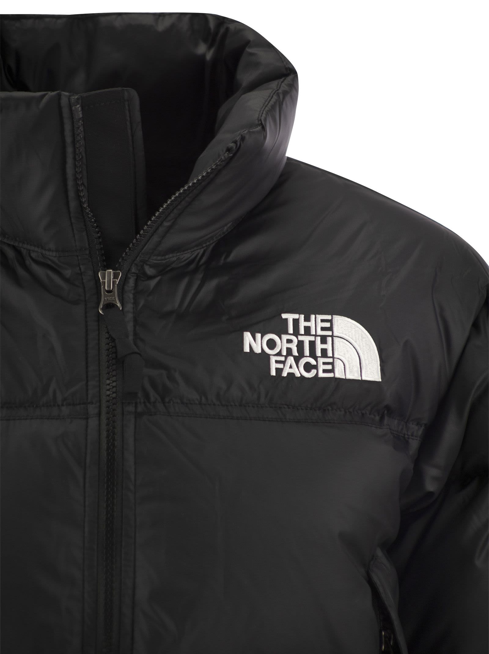 Shop The North Face 1996 Retro Nuptse Short Down Jacket In Black