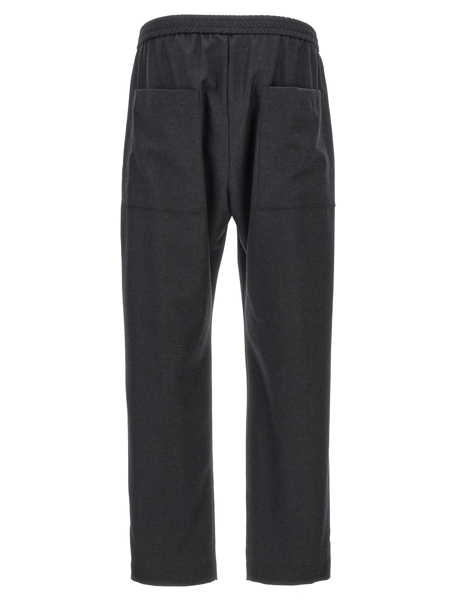 Shop Barena Venezia Bativoga Pants In Gray