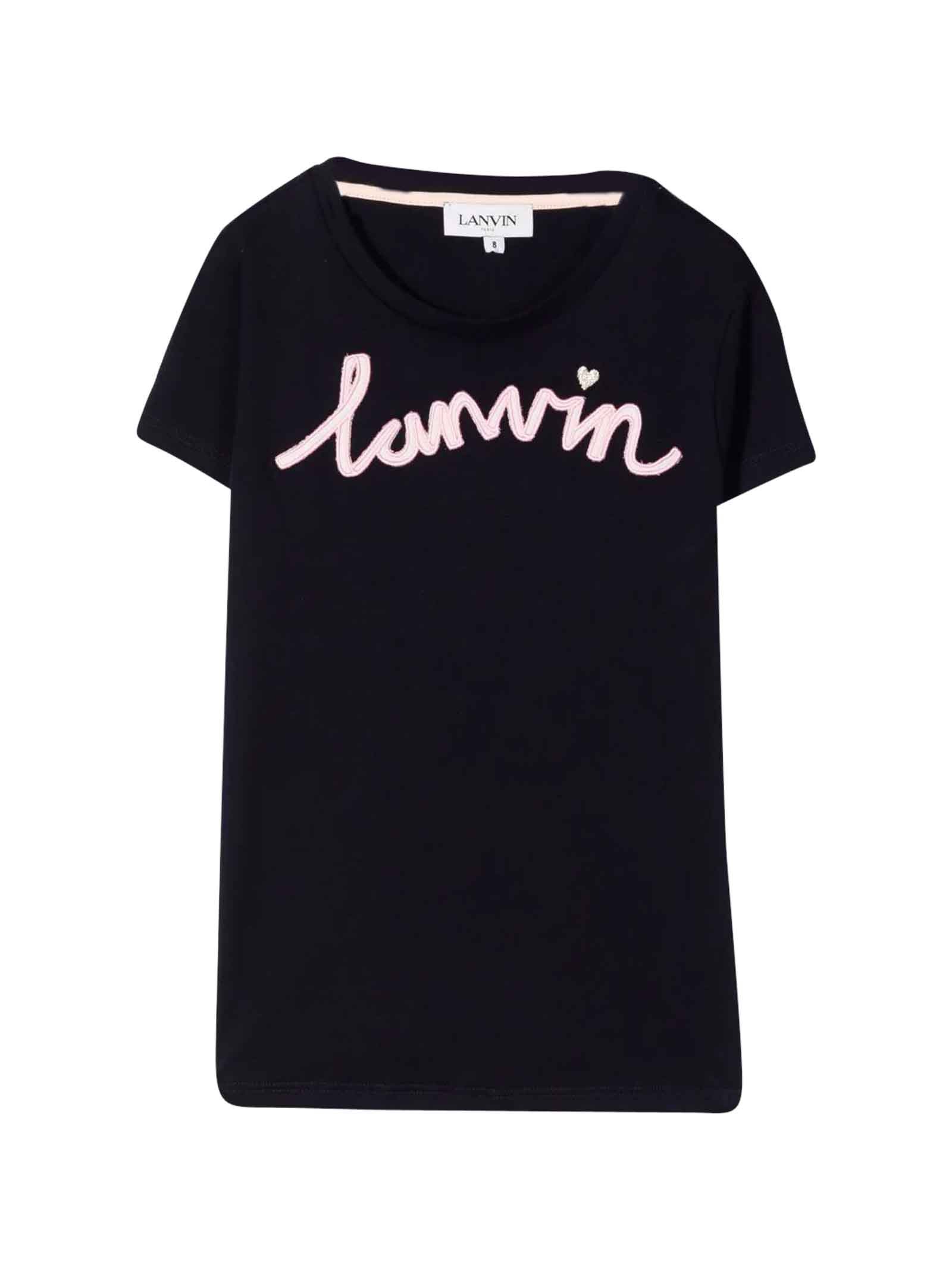 Lanvin Blue Girl T-shirt