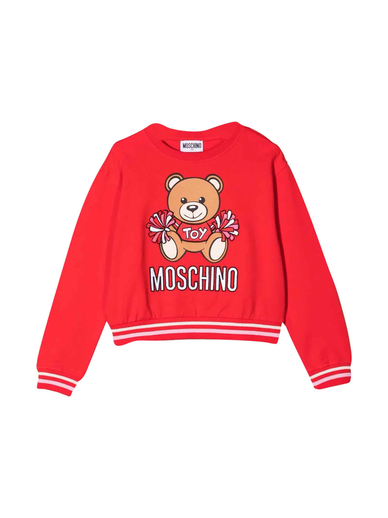 Moschino Unisex Red Sweatshirt