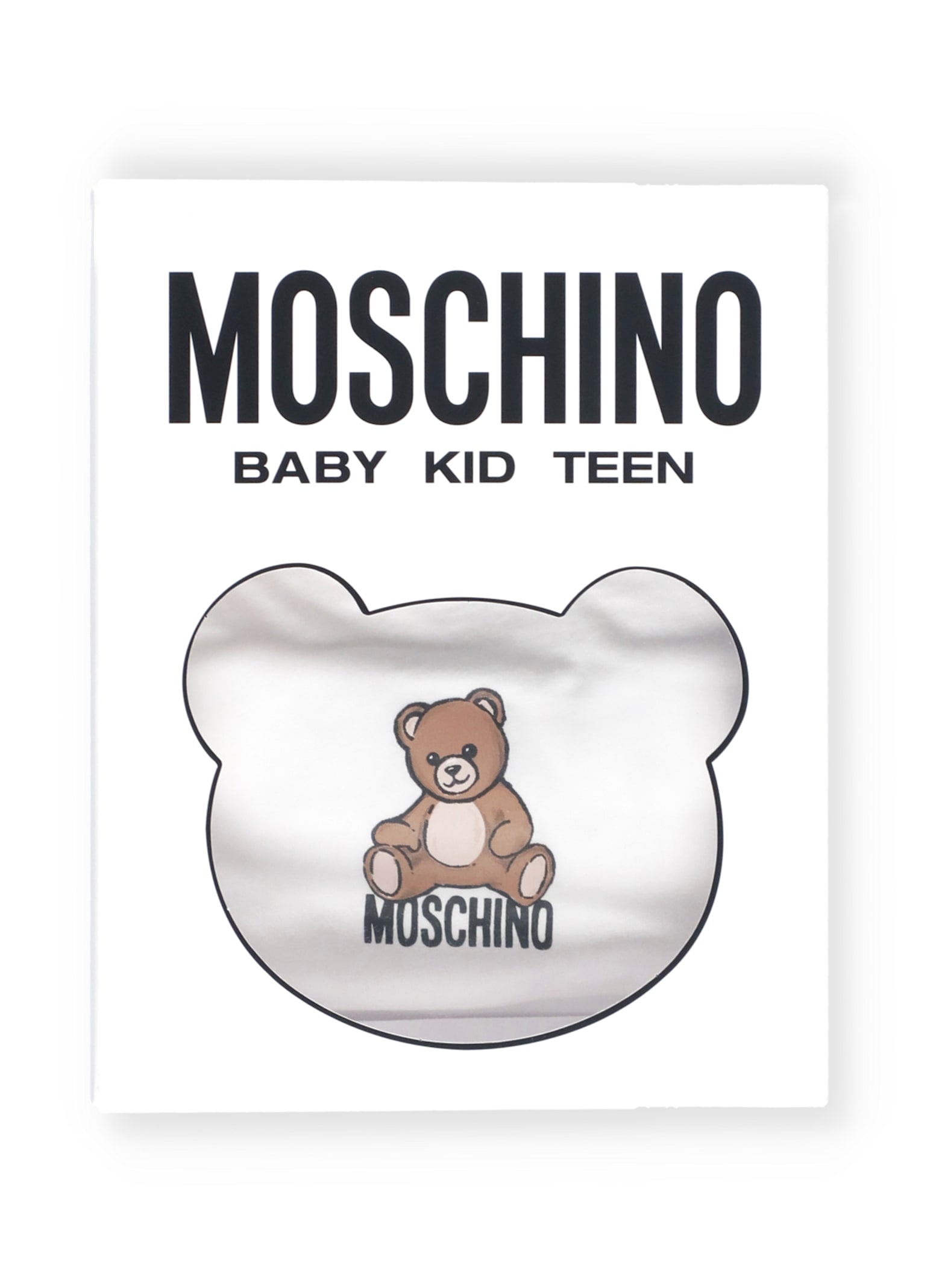 Moschino Teddy Bear Three Pieces Set In White