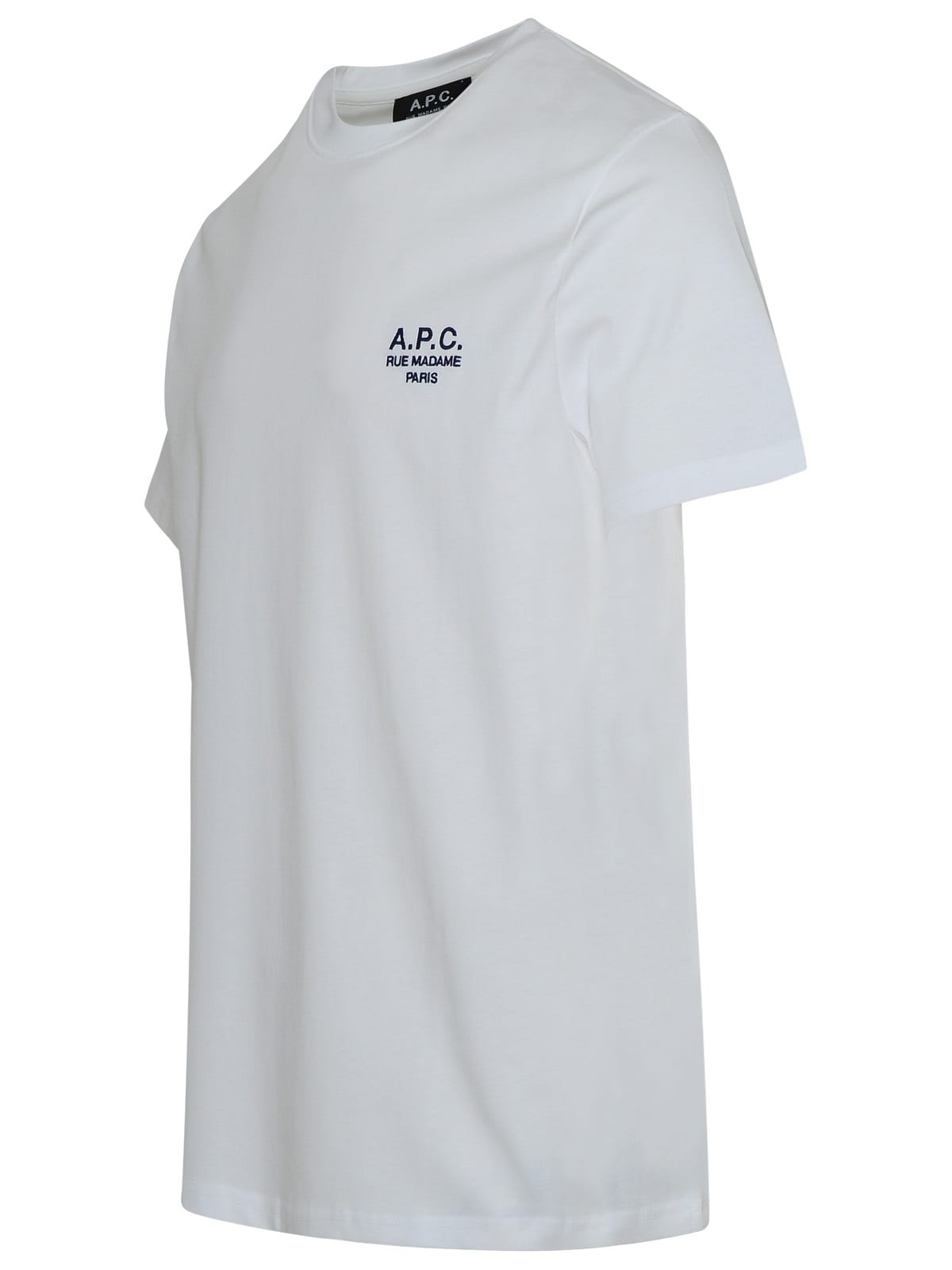 Shop Apc Raymond White Cotton T-shirt