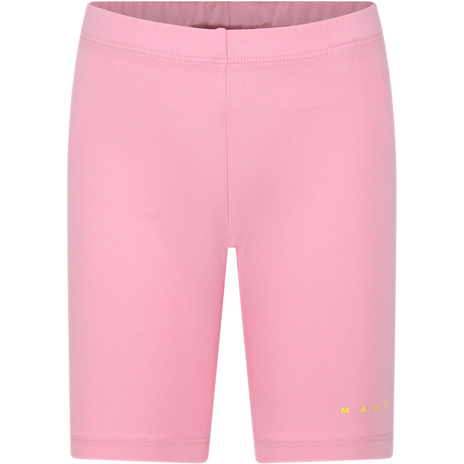 Shop Marni Pink Sports Shorts For Girl
