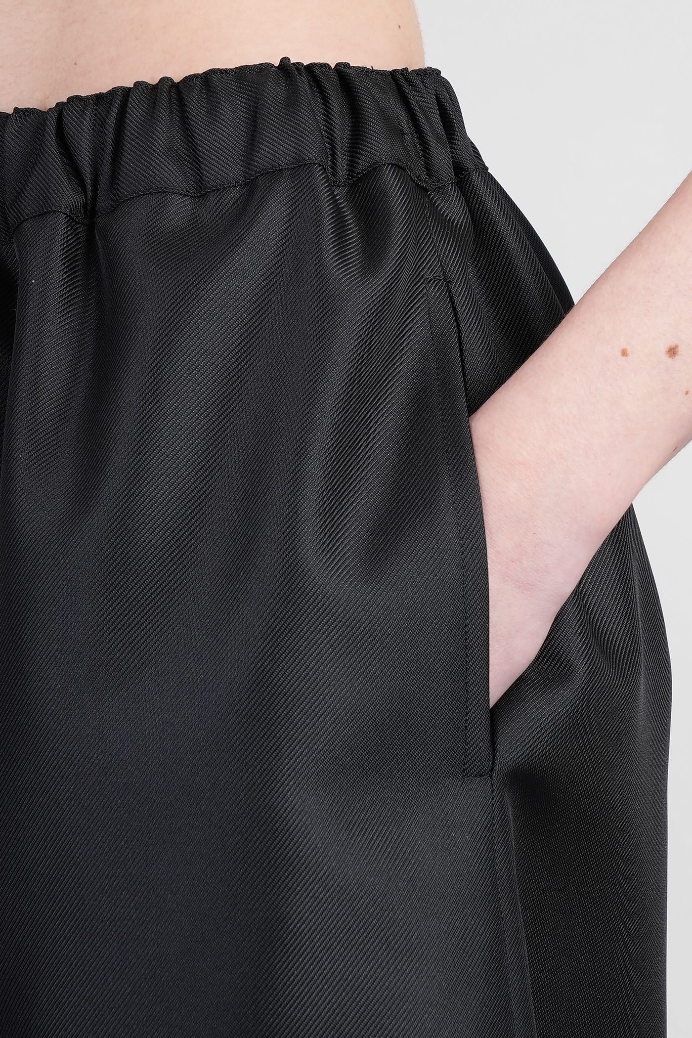Shop Comme Des Garçons Pants In Black Polyester