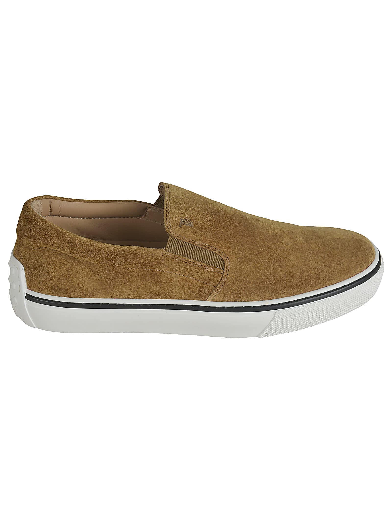 Tods Logo Stamped Slip-on Shoes