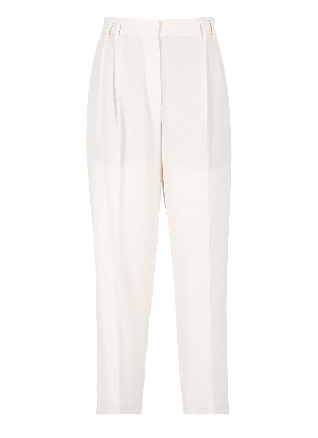 Brunello Cucinelli Straight-leg Tailored Pants In Neutrals