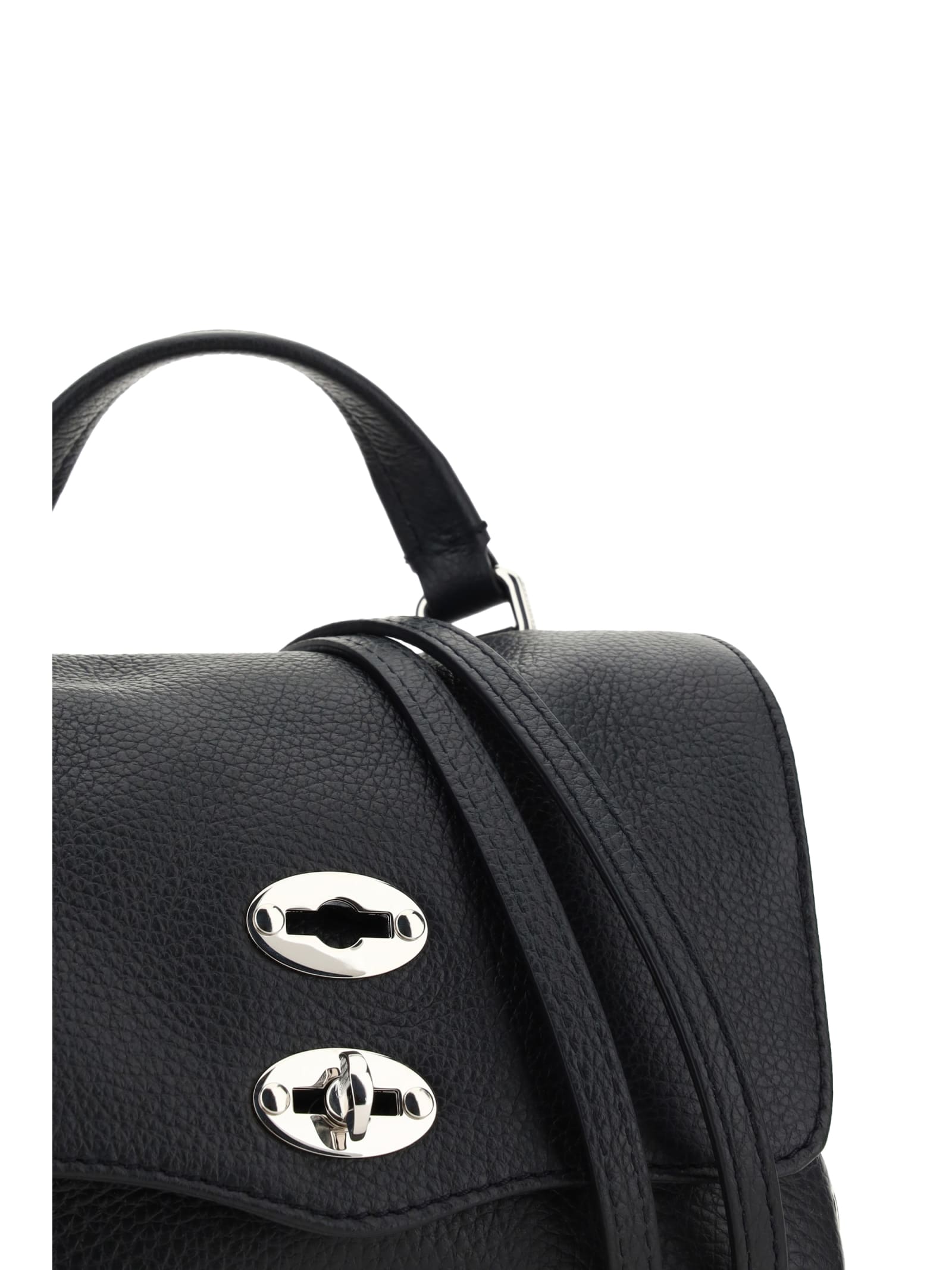 Zanellato Postina Daily Shoulder Bag In Black