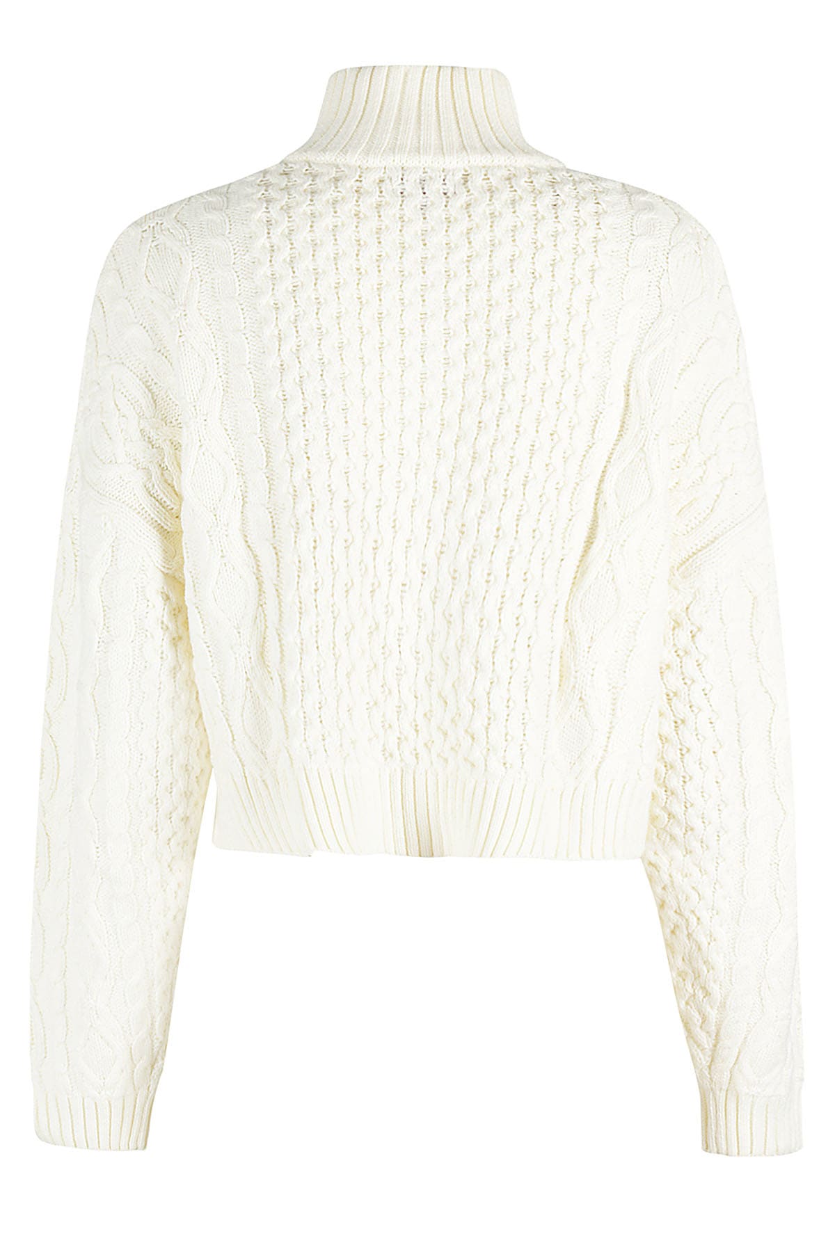 Shop Staud Cropped Hampton Sweater In Butc Buttercream