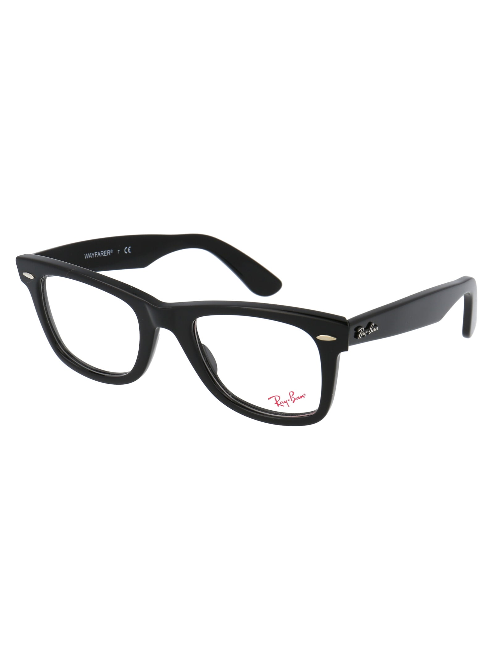 Shop Ray Ban Wayfarer Glasses In 2000 Black