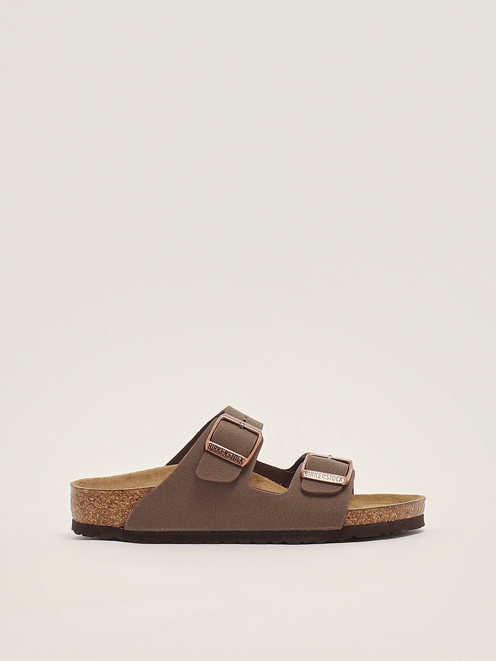 Birkenstock Arizona Birkibuk Sandal In Brown