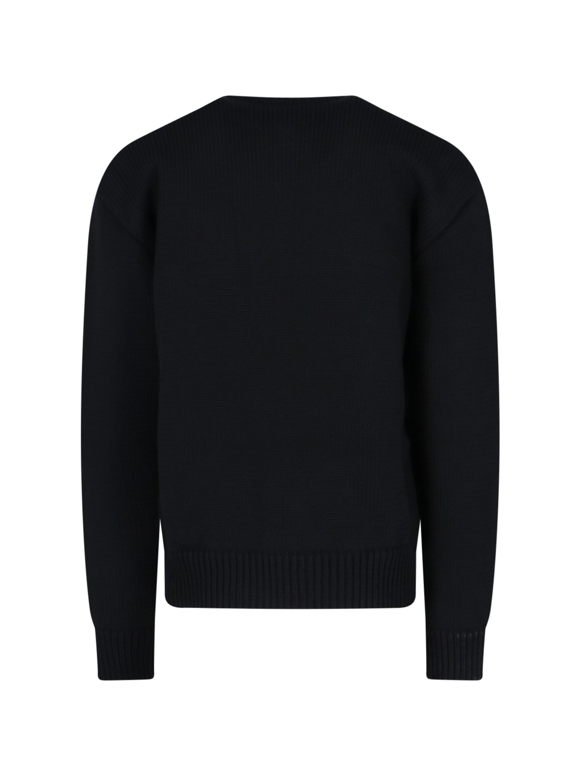 Shop Off-white Logo Sweater In Black