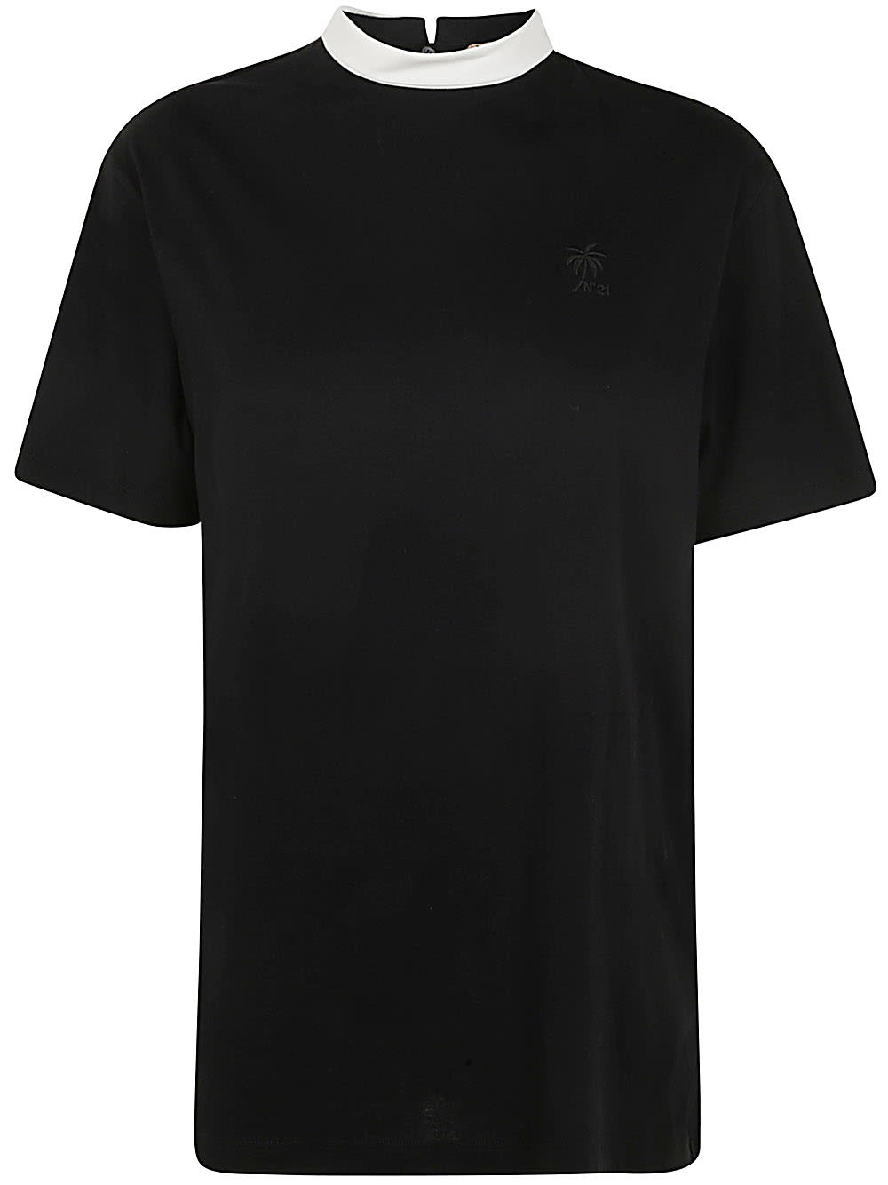 Shop N°21 Jersey T-shirt In Black