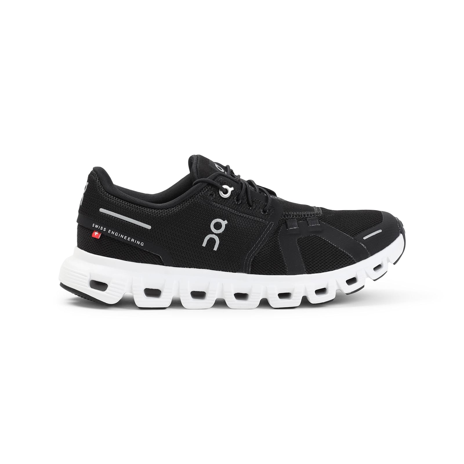 On Cloud 6 Sneakers Black White In Black