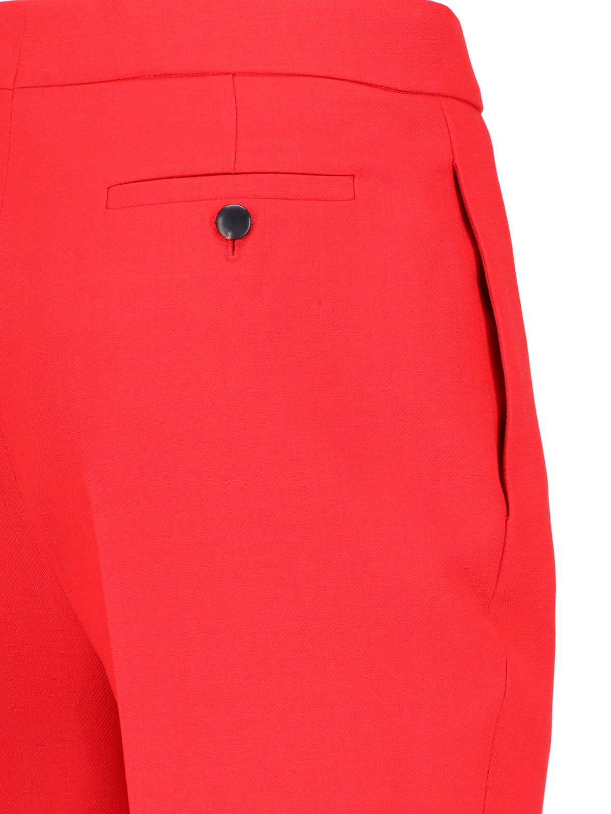 Shop Ferragamo Tailored Pants In Red