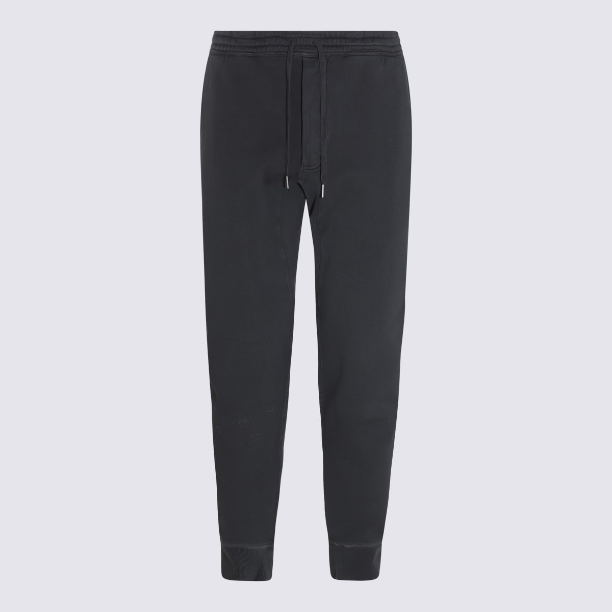 Shop Tom Ford Black Cotton Track Pants