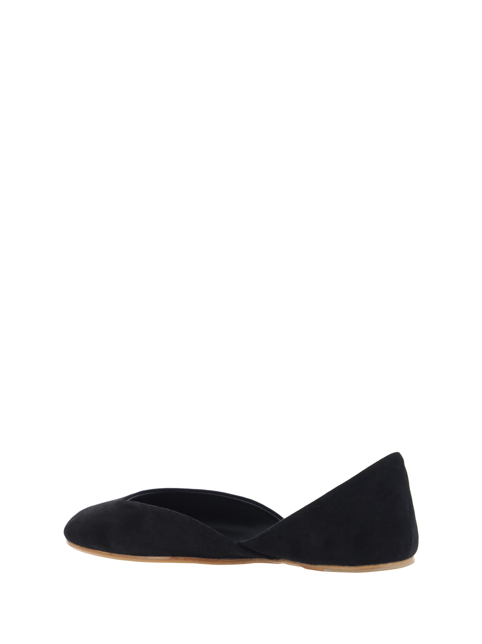 Shop The Row Gemma Ballerinas In Black