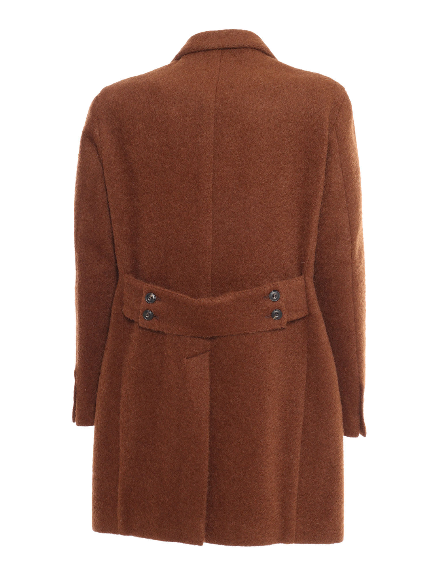 Shop L.b.m 1911 Coat In Brown