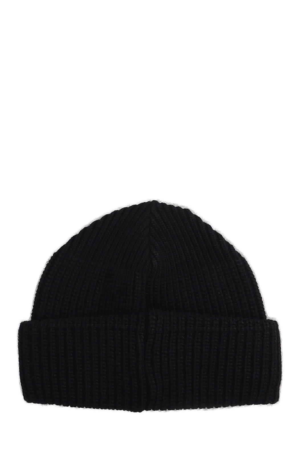 Vivienne Westwood Beanie Hat With Logo In Black