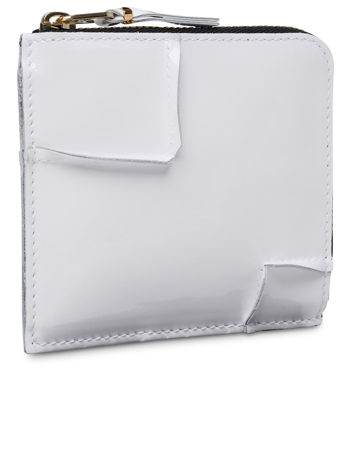Shop Comme Des Garçons Medley White Leather Wallet