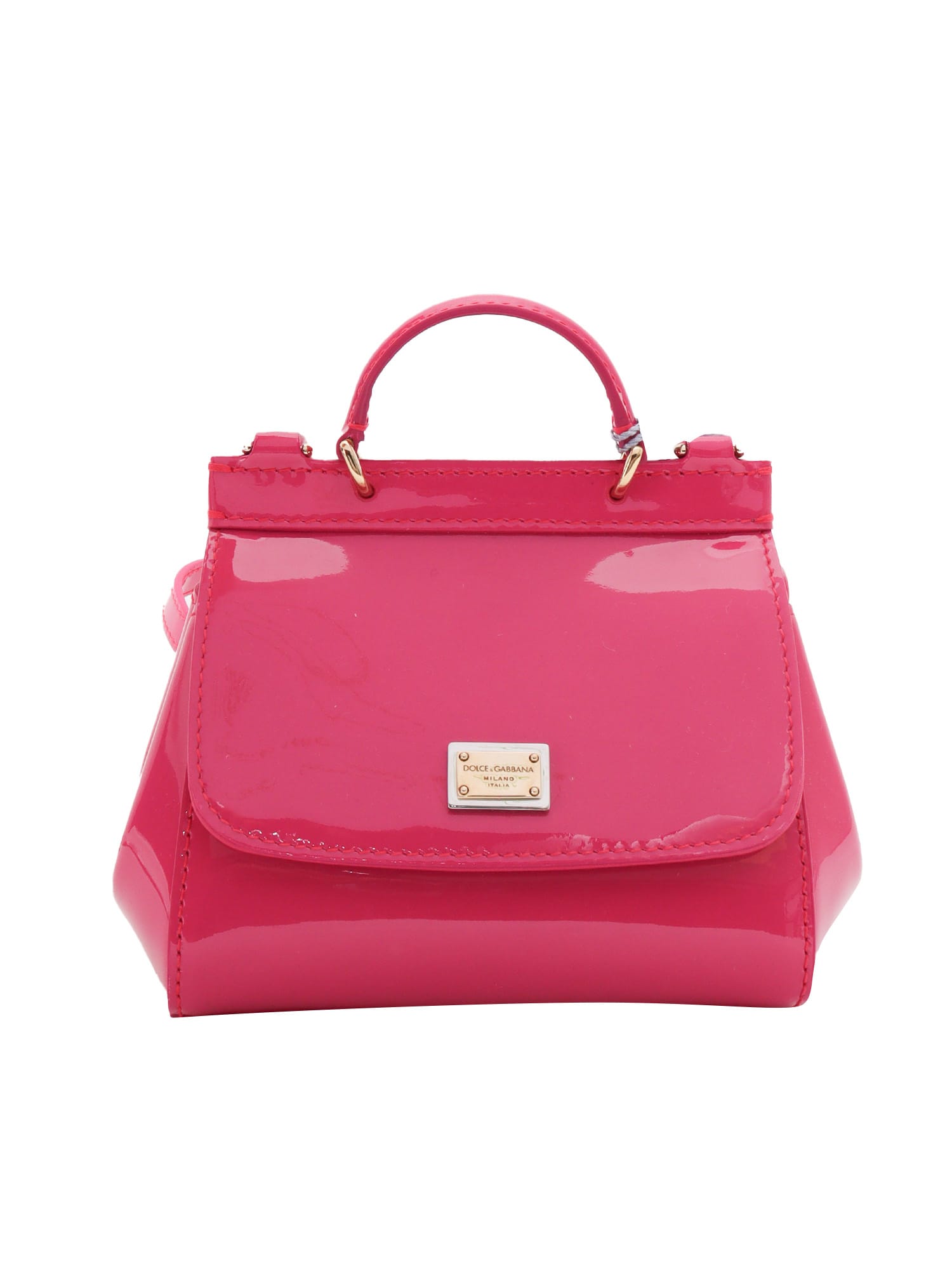 Dolce & Gabbana Patent Leather Shoulder Bag