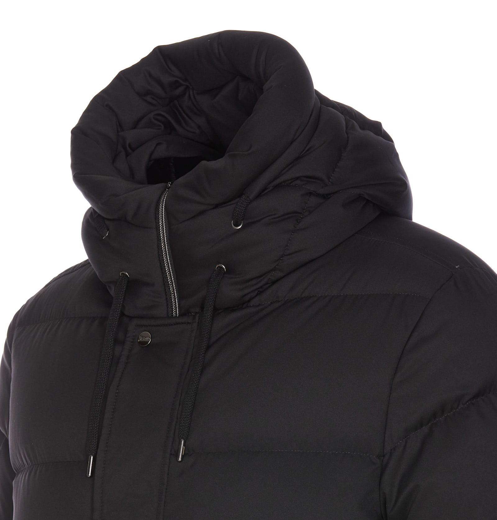 Shop Herno Arendelle Down Jacket In Black