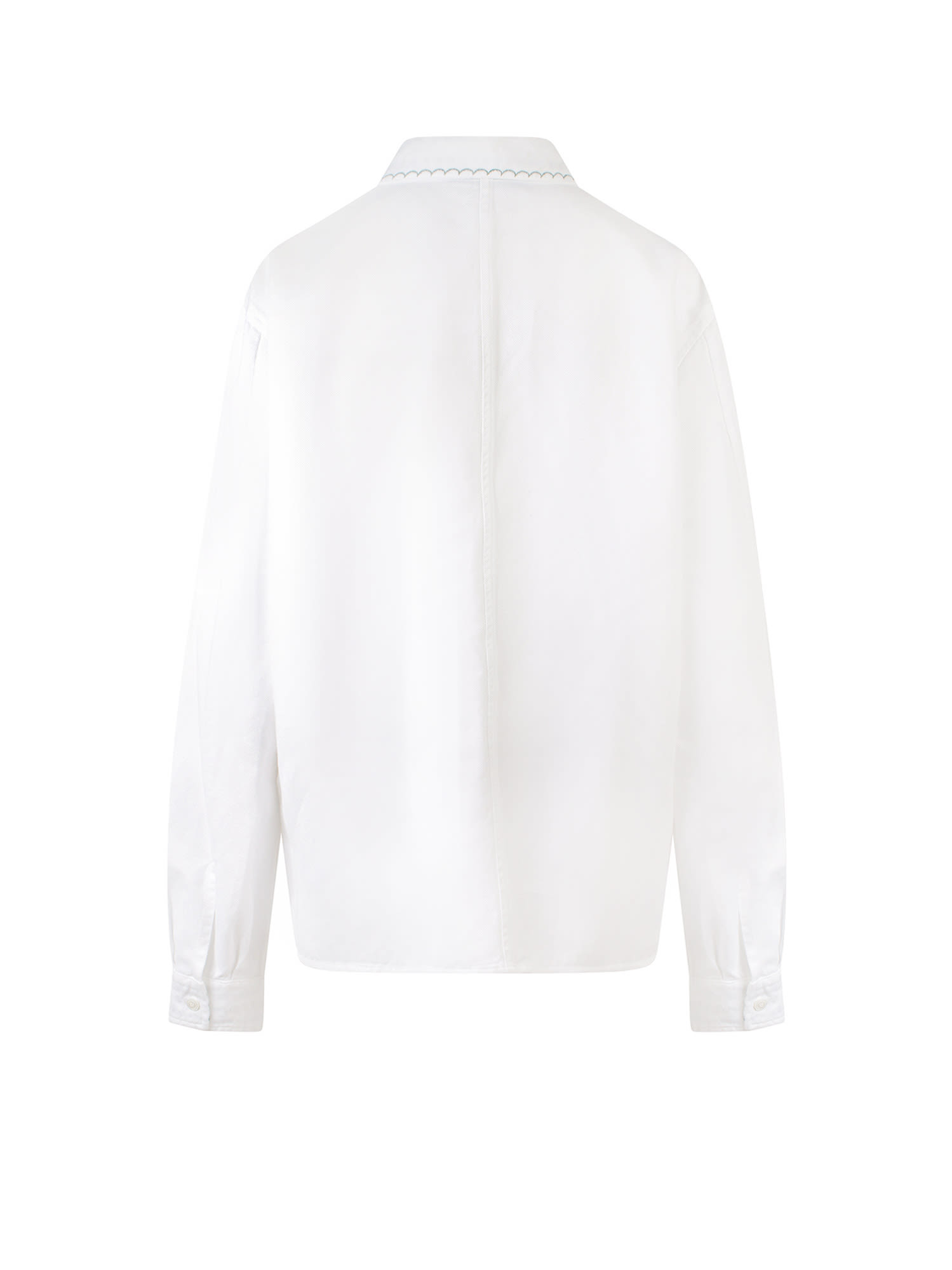 Shop Nick Fouquet Shirt In White