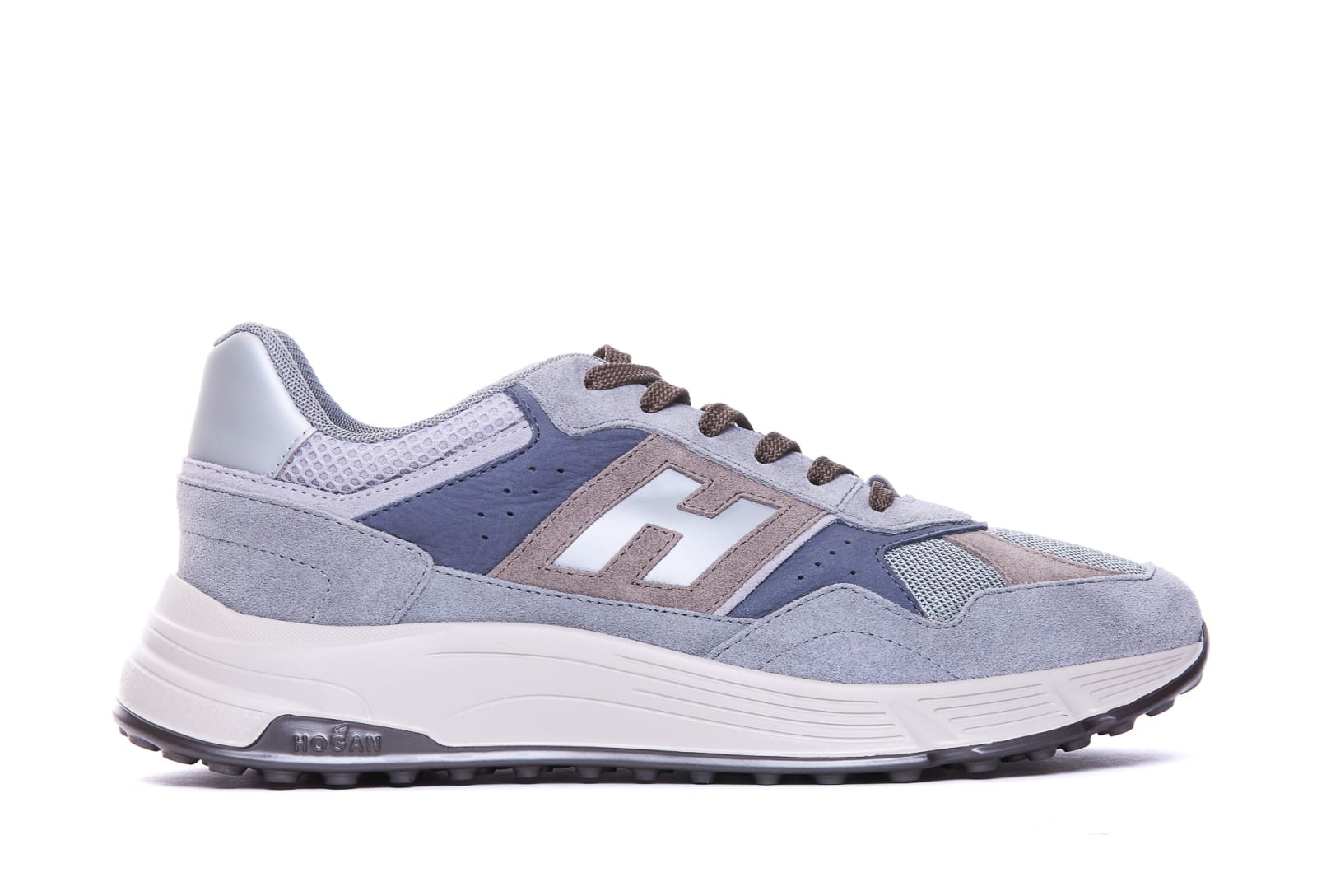 Shop Hogan Hyperlight Sneakers In Grey