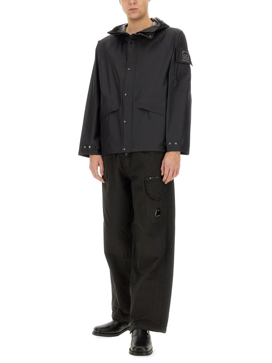 C.p. Company C.p.company Hooded Jacket In Black