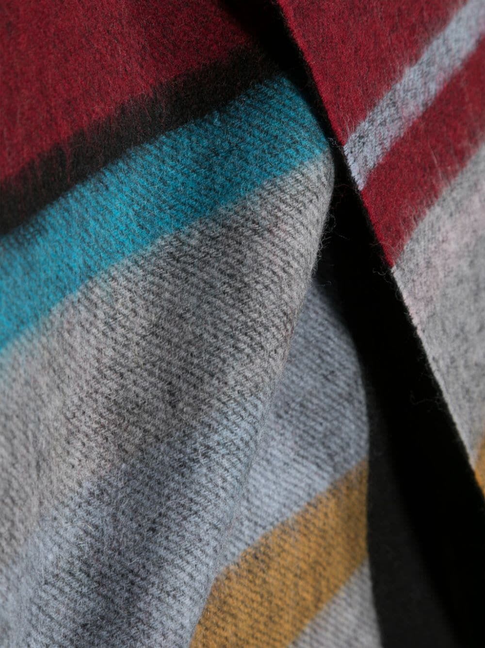 Shop Paul Smith Men Scarf Signature Mash Up In Multi