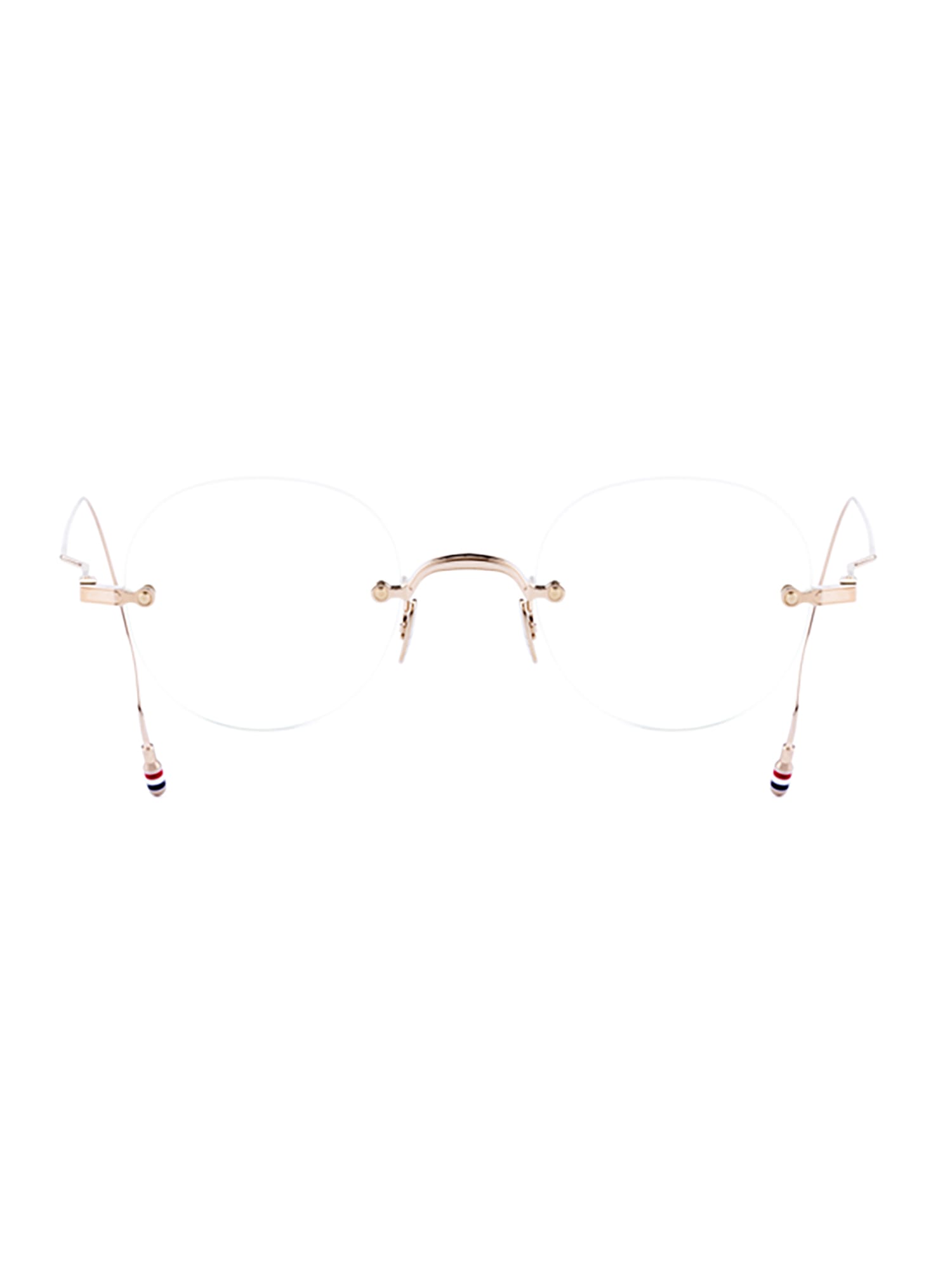 Thom Browne Ueo937a/g0001 Eyewear In Gold