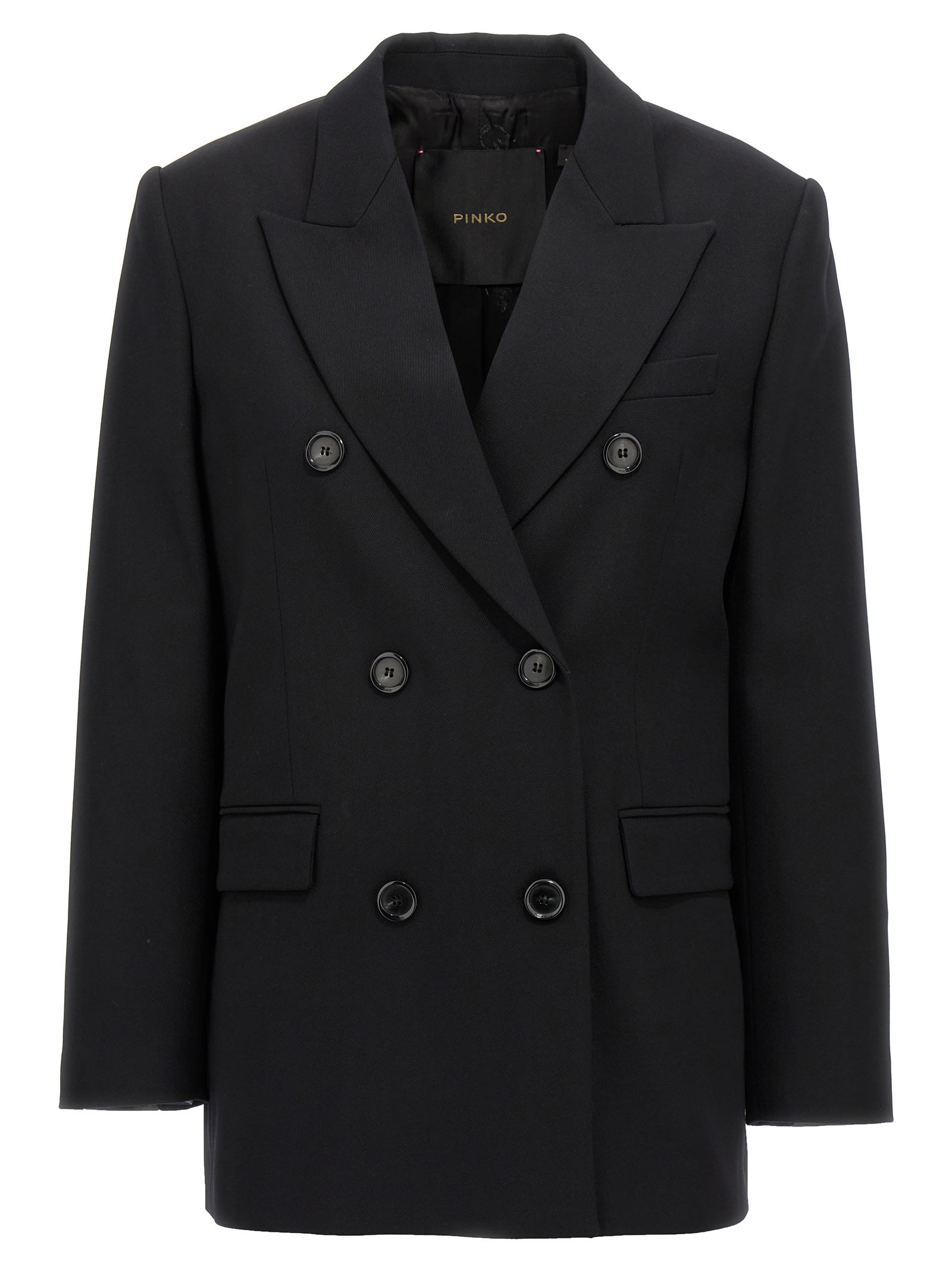 Shop Pinko Guinea Jacket In Black