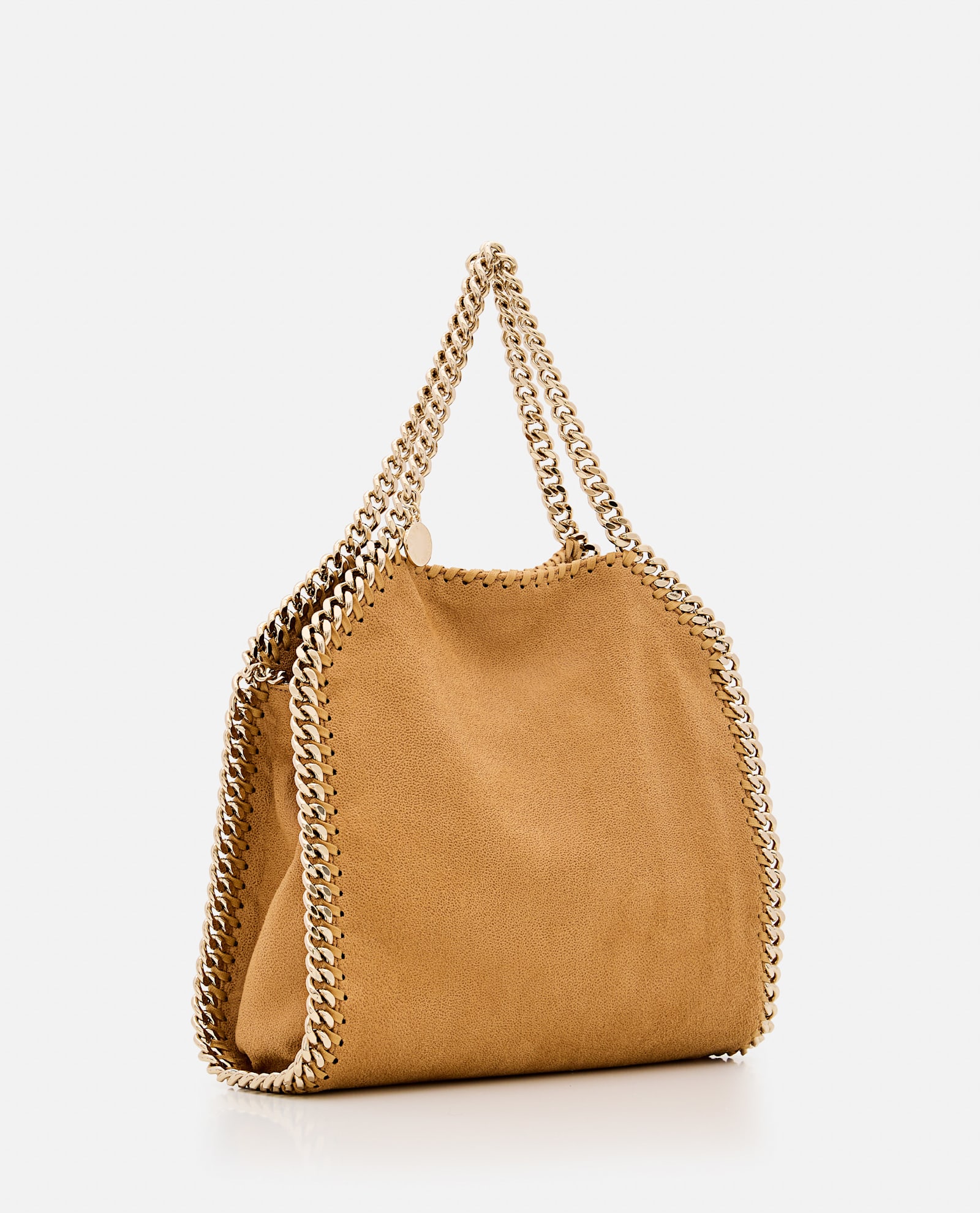 Stella Mccartney Falabella Mini Tote Bag In Brown