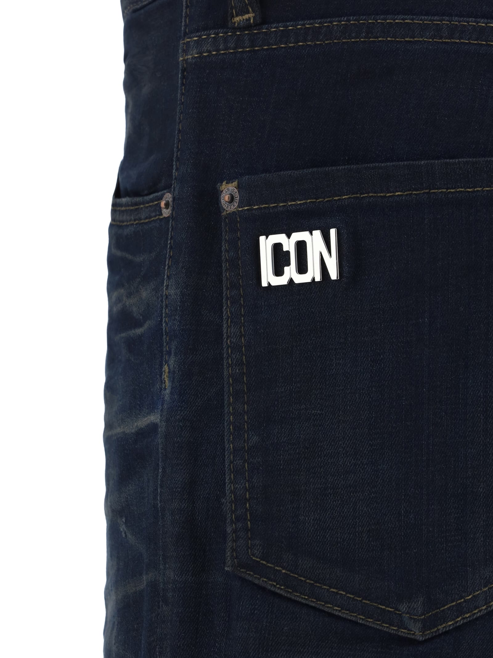 Shop Dsquared2 Cool Guy Jeans In Blue
