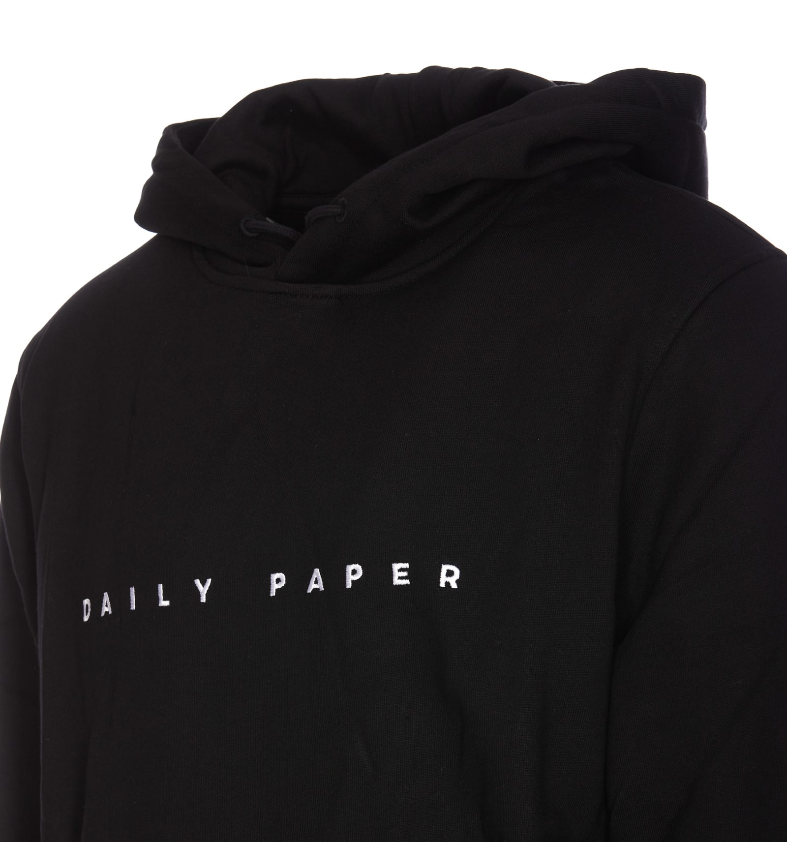 Shop Daily Paper Alias Hoodie In Black