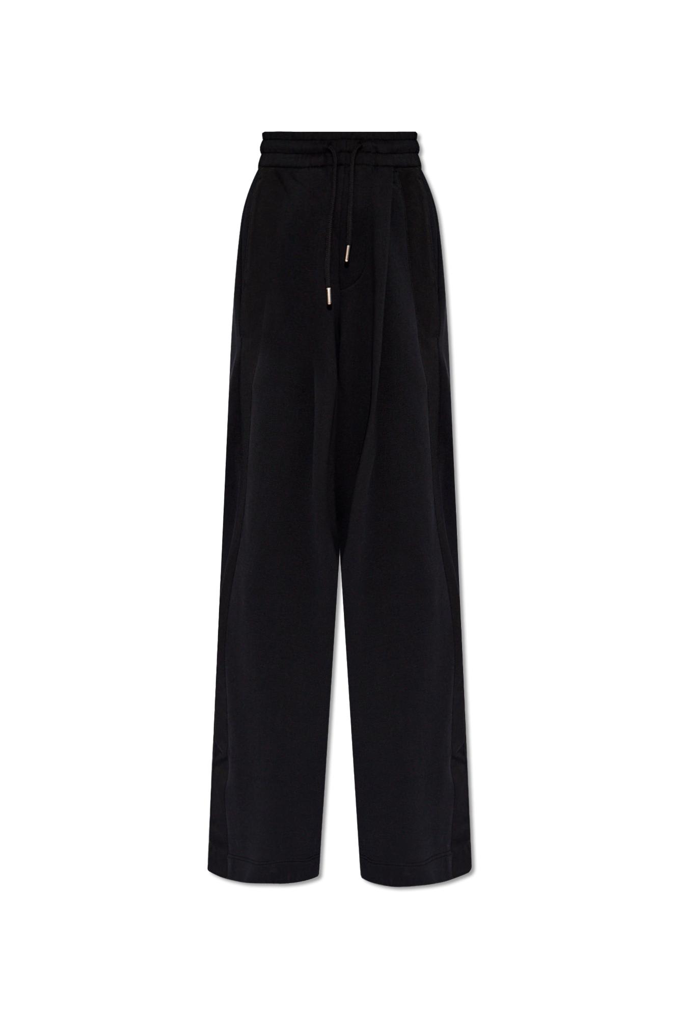 Shop Dries Van Noten Relaxed-fitting Sweatpants In Black