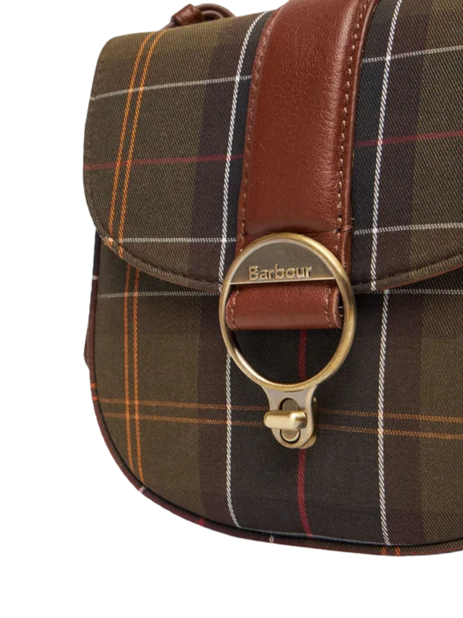 Barbour Elm Tartan Crossbody Bag In Multi