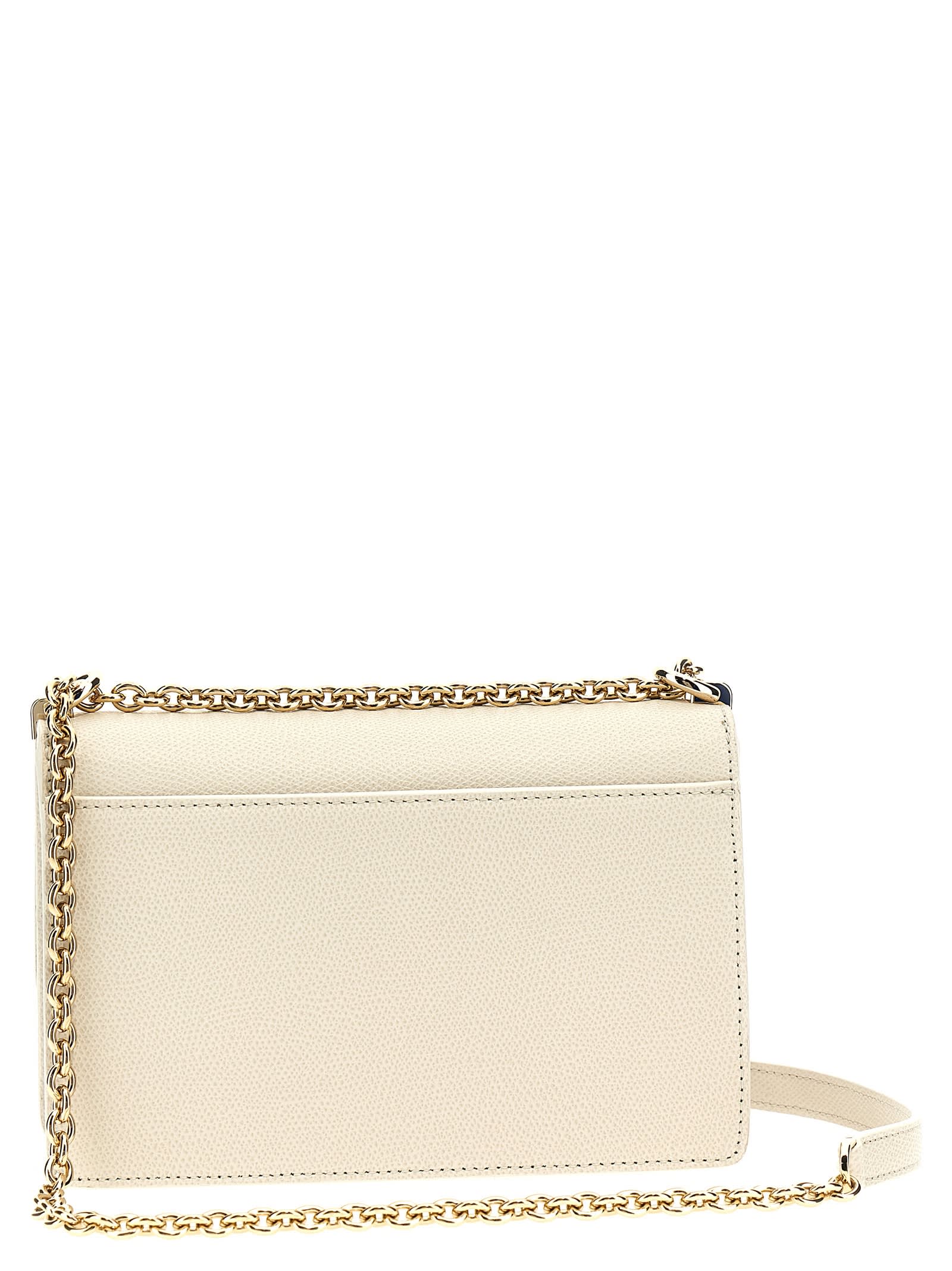 Shop Furla 1927 Mini Crossbody Bag In S Marshmallow