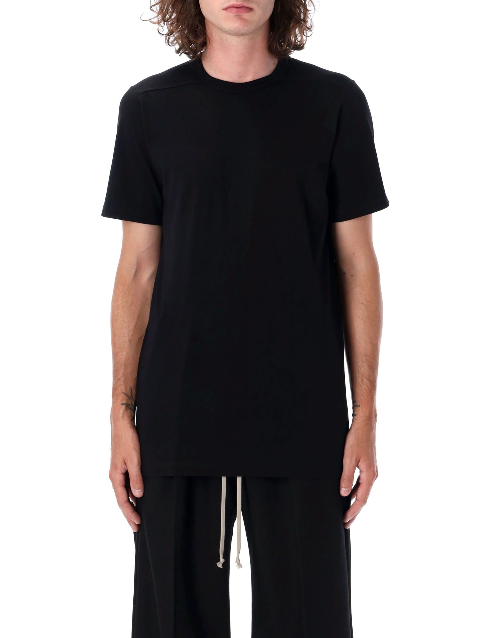 Shop Rick Owens Level T T-shirt In Black