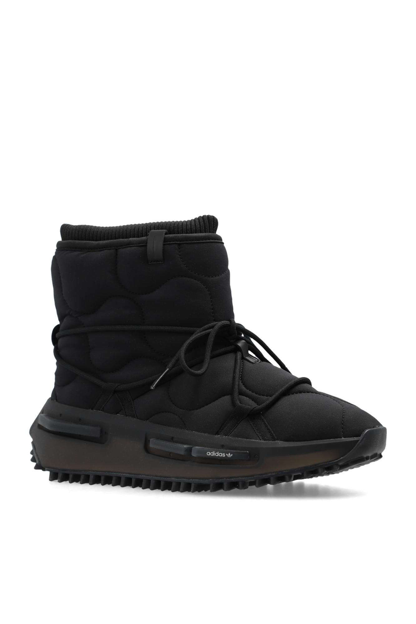 Shop Adidas Originals Nmd S1 Snow Boots In Black