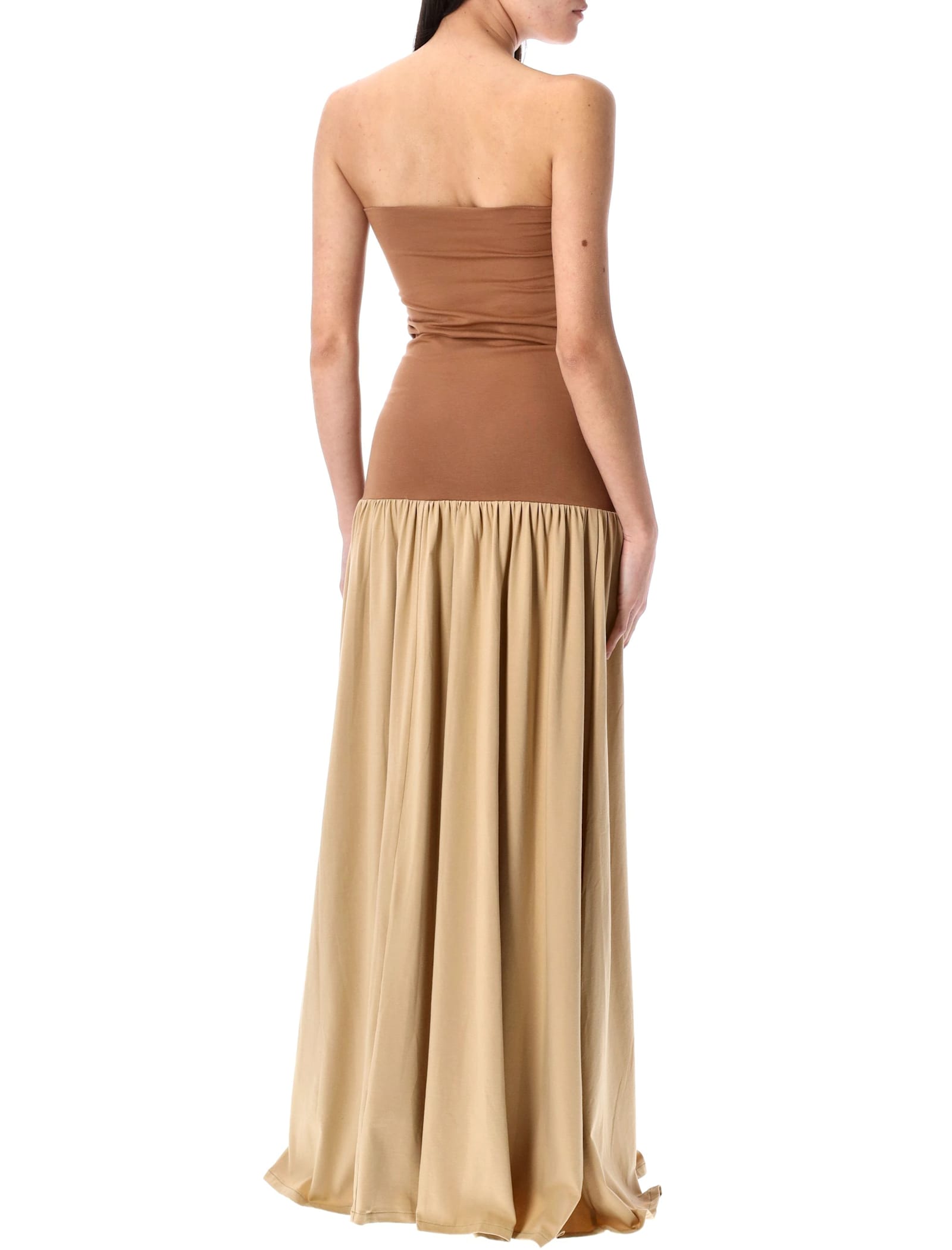 By Malene Birger Marciella Maxi Dress In Cl Cornstalk