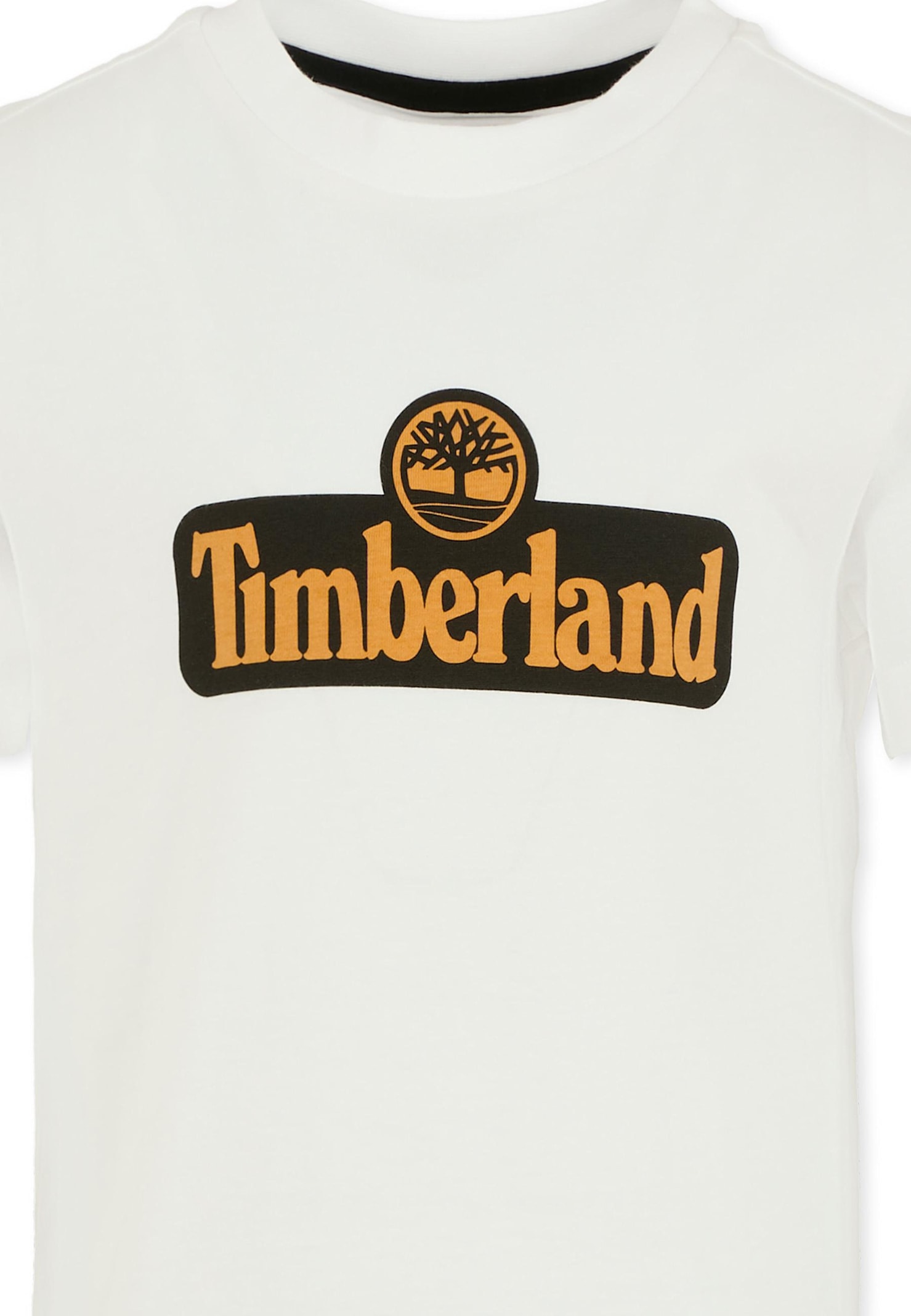 Timberland Logo-print T-shirt In White
