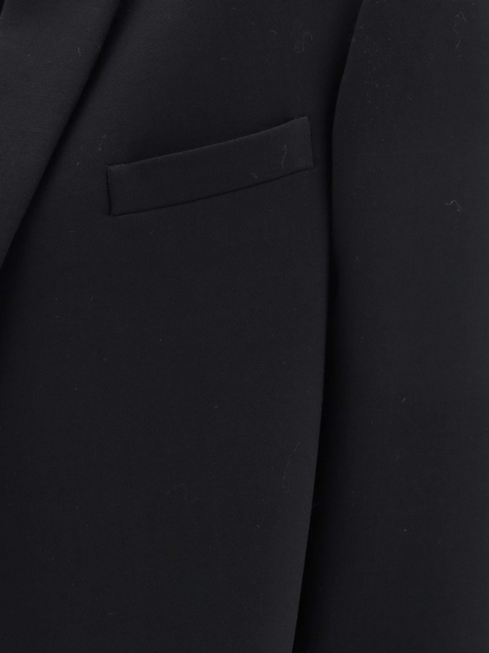 The Row Fedra Shawl-lapel Coat In Black