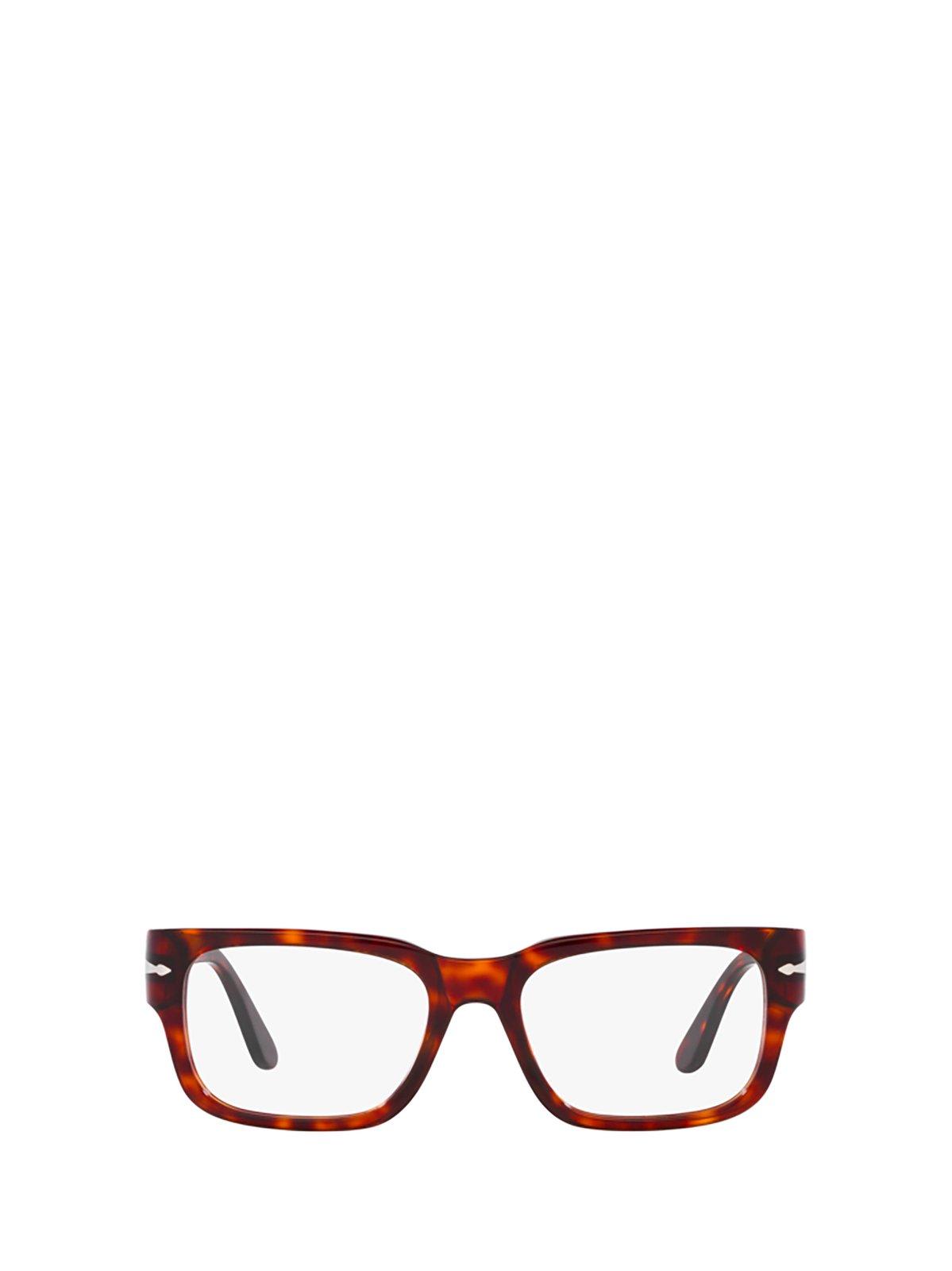 Shop Persol Rectangle-frame Glasses In 24